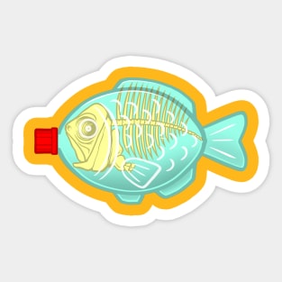 Soy Fish - Environmentally Friendly Death Sticker